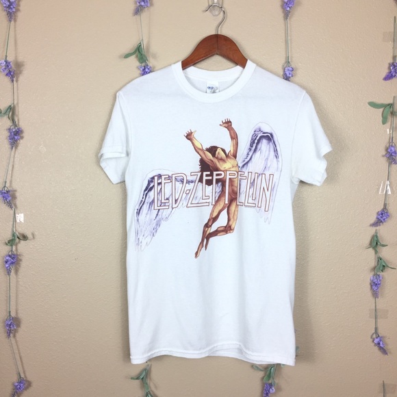 Tops - Led Zeppelin Graphic band tee